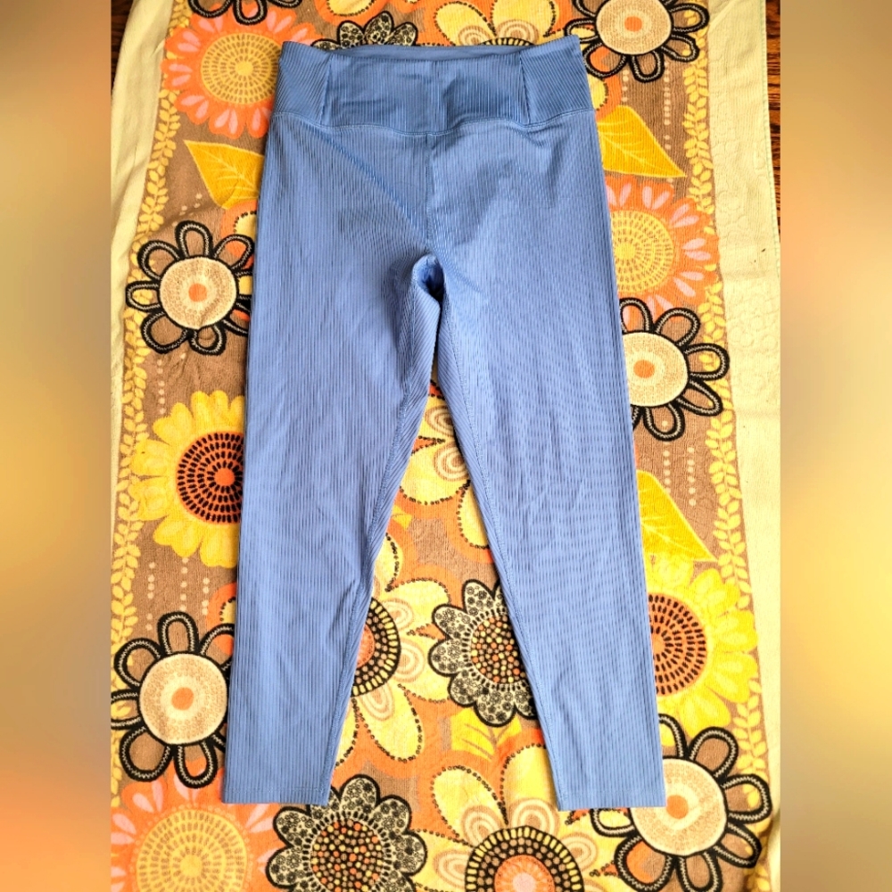 Girlfriend Collective Ribbed Compressive Leggings,  XL.